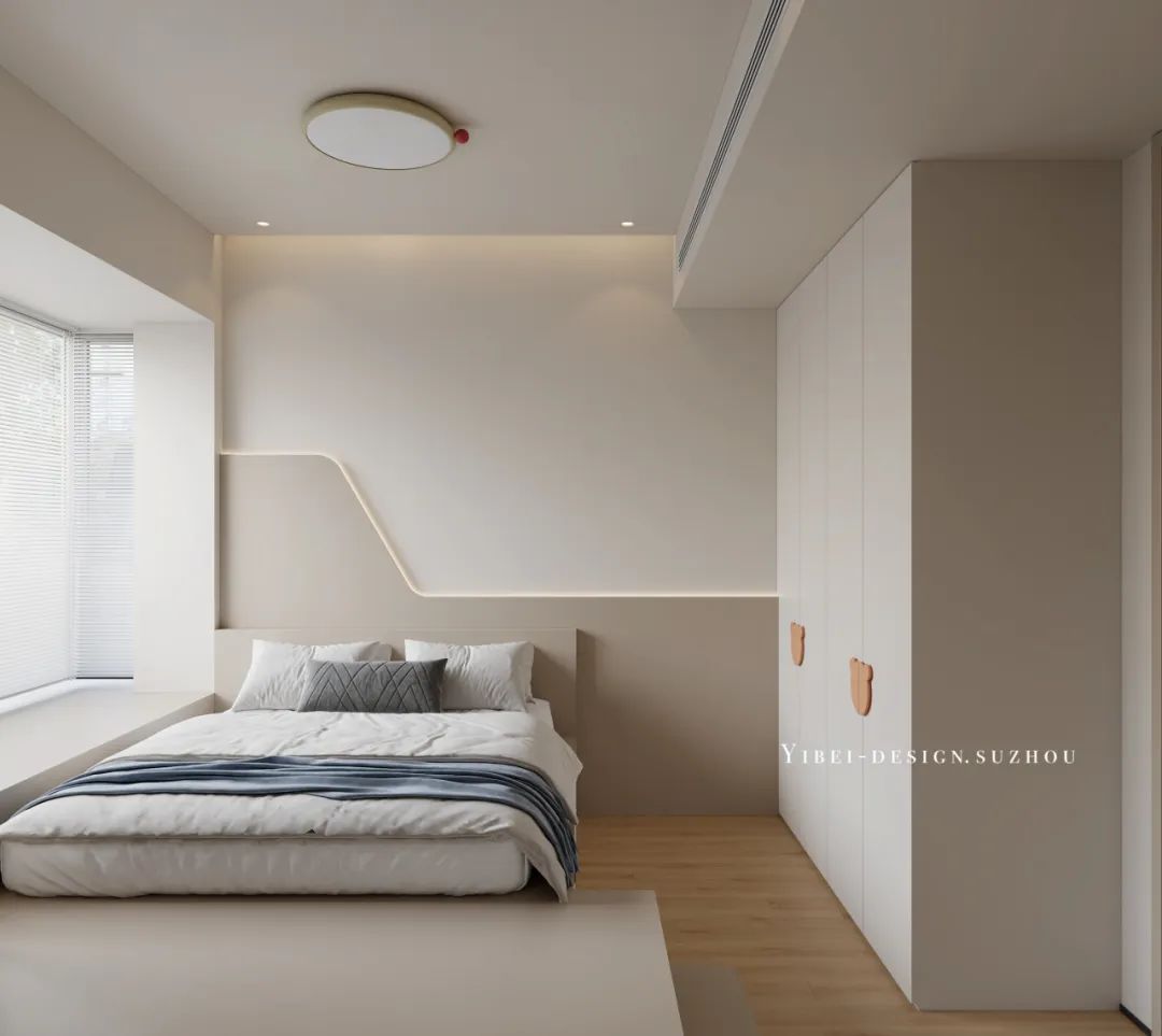 奶油风乐园变奏曲 家装设计丨YIBEI DESIGN SUZHOU-48