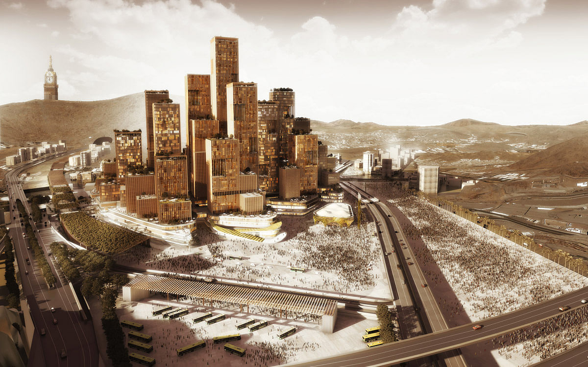 沙特麦加新总体规划设计丨沙特阿拉伯麦加丨阿联酋X  Architects-1