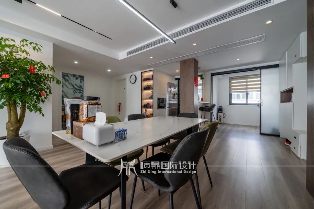 100㎡现代简约之家丨中国虹口丨质鼎国际设计-29