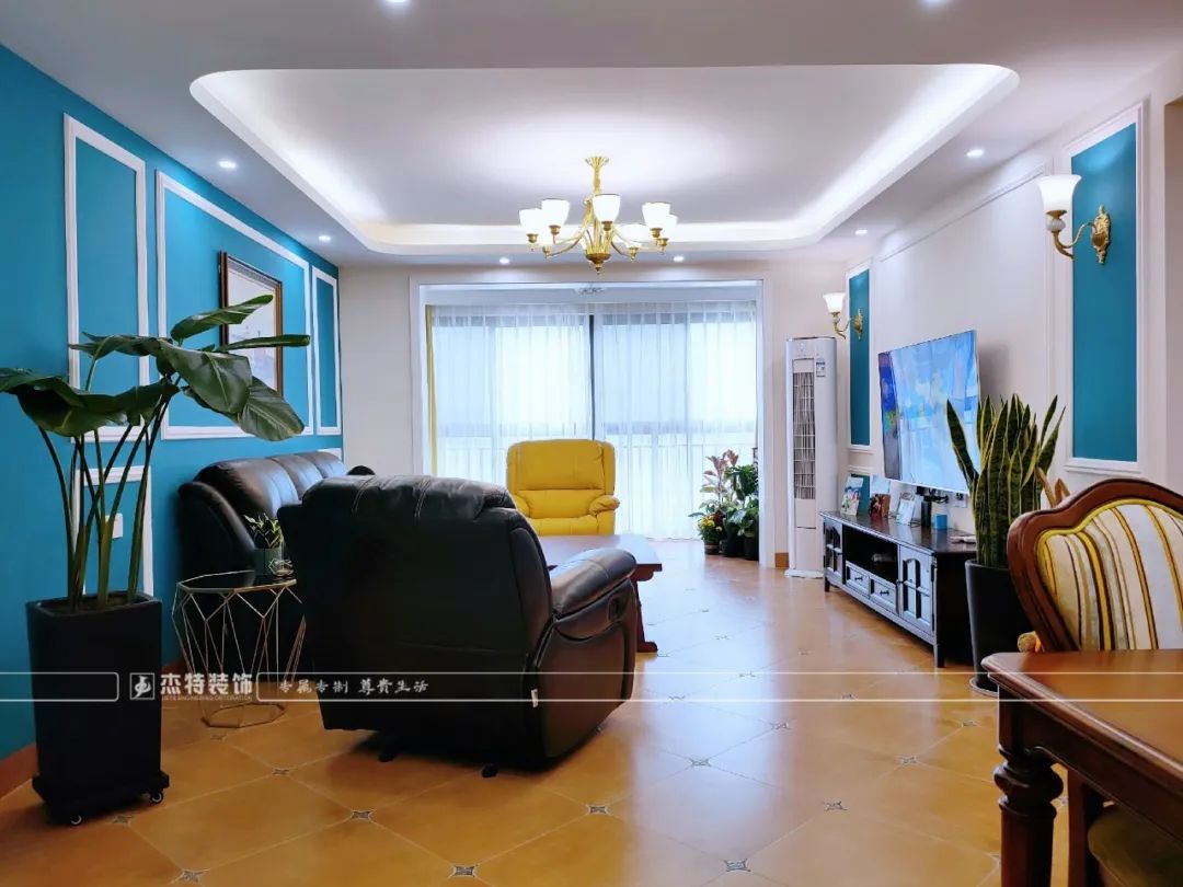 彰泰·桃源居 130㎡美式风,温馨舒适的生活空间-23