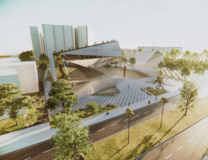 韩国松岛图书馆-7