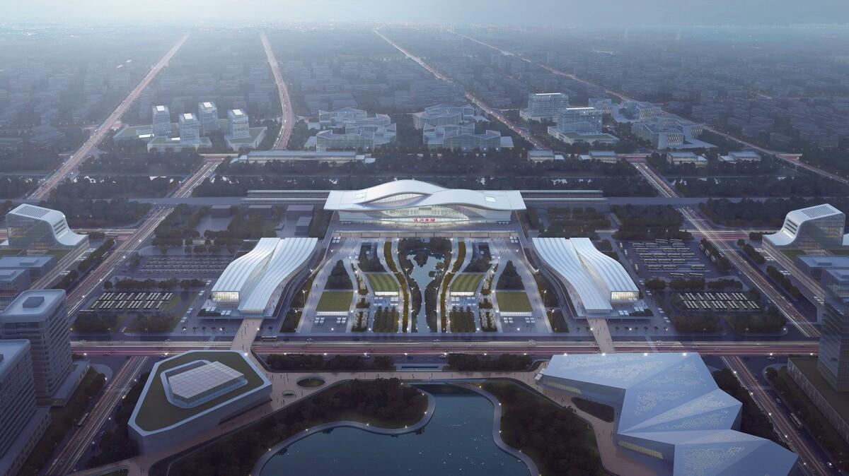 新建沪渝蓉高铁武宜段·汉川东站丨中国湖北丨中南建筑设计院股份有限公司-21