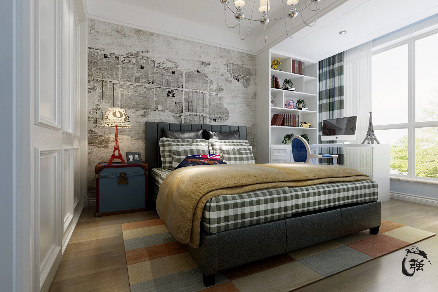 梁山锦绣花园顶层复式-14