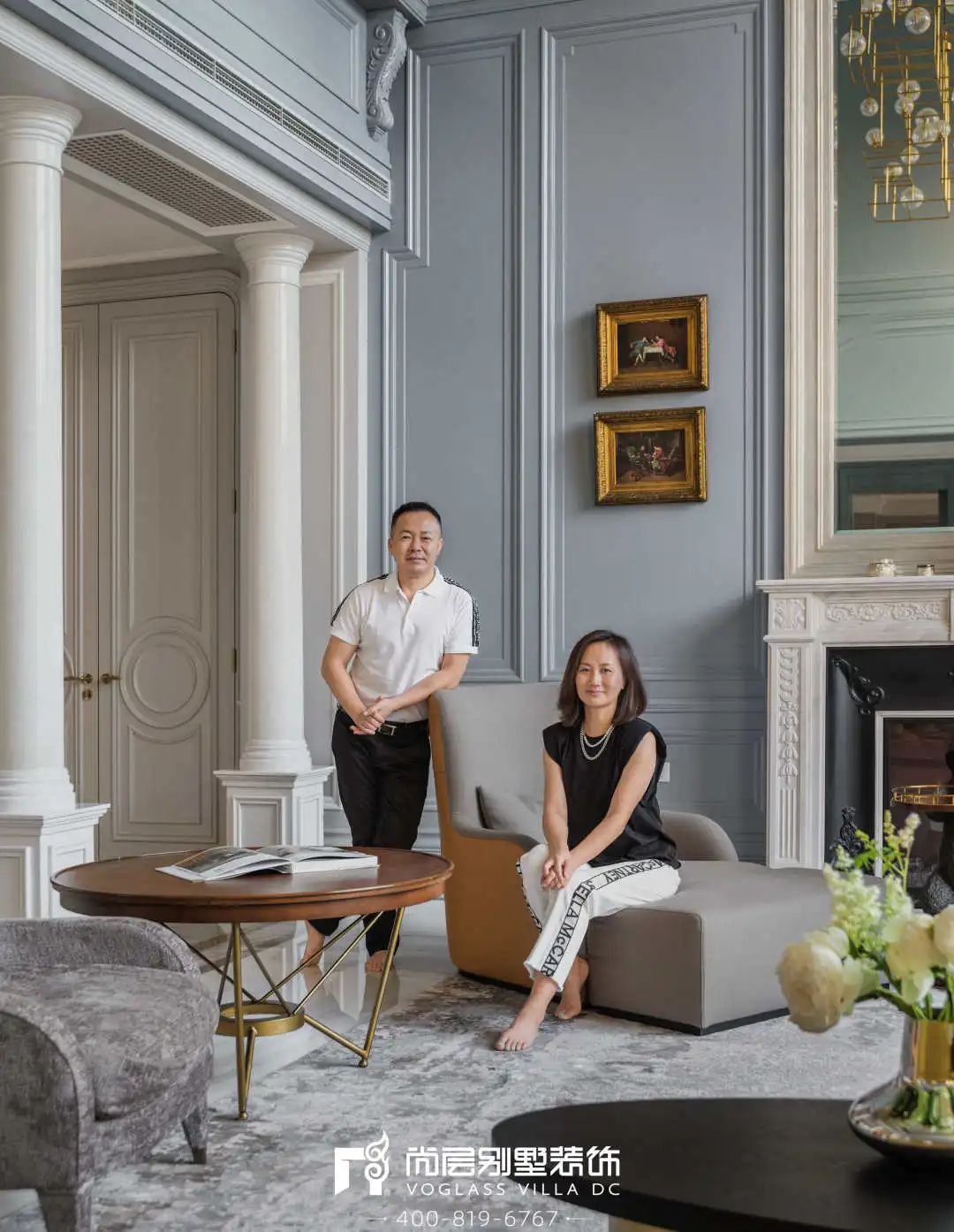 尚层装饰×壹号庄园 | 780㎡现代法式别墅装修，回归纯粹极致的生活-31