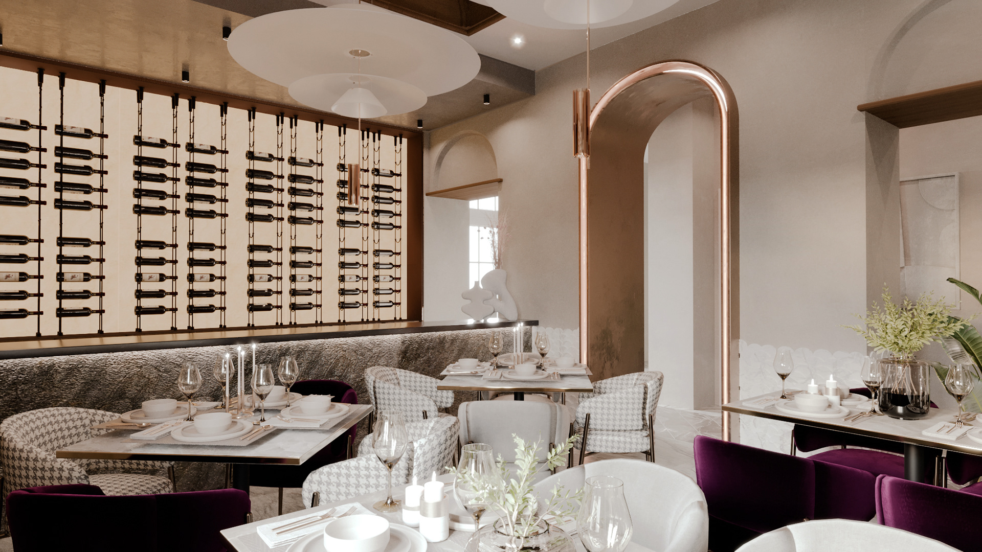 蓝色之家：餐厅和酒廊丨突尼斯丨Anamorph  agency-10