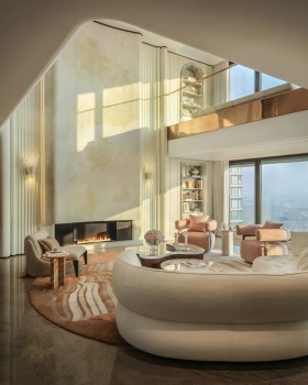 南通招商滨江双玺顶层复式样板房丨中国南通丨郑树芬室内设计（深圳）有限公司