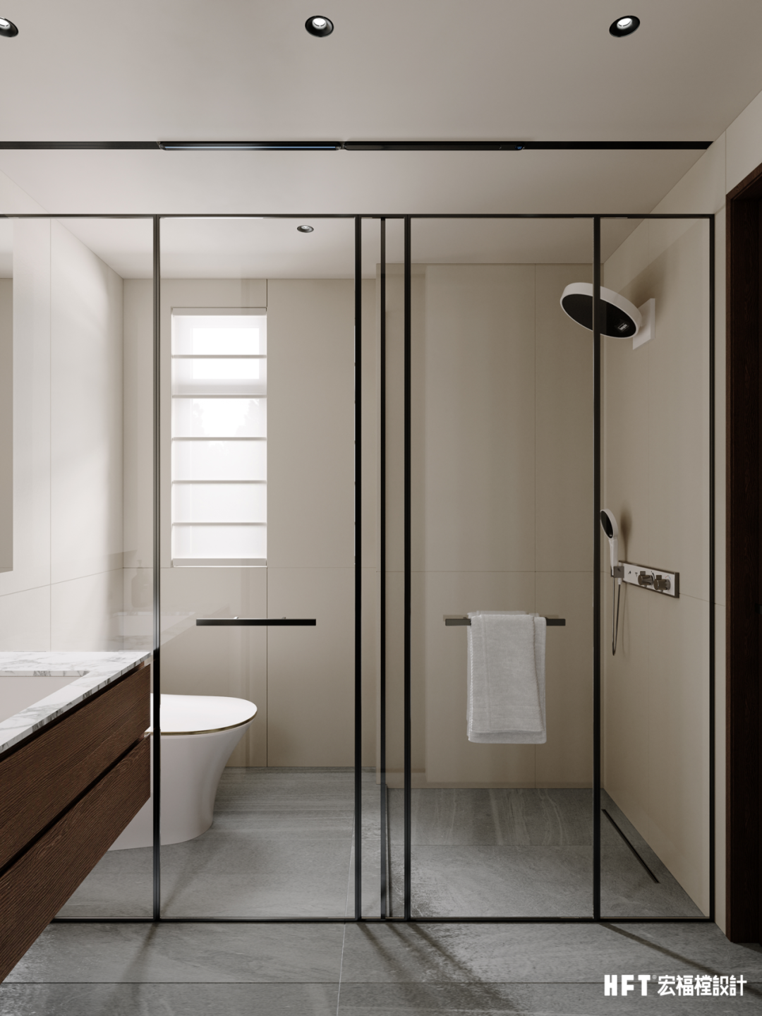 连云港宏福樘x财信铂悦府/140㎡意式极简，设计不是填满空间，而是为生活创造可能性-40