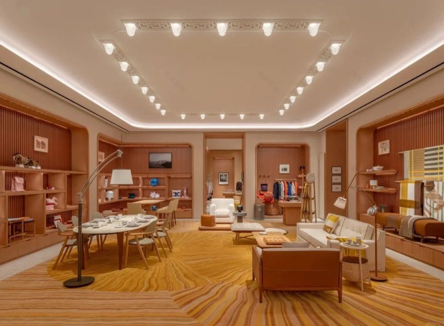 爱马仕深圳万象城专卖店丨中国深圳丨巴黎建筑事务所RDAI-15