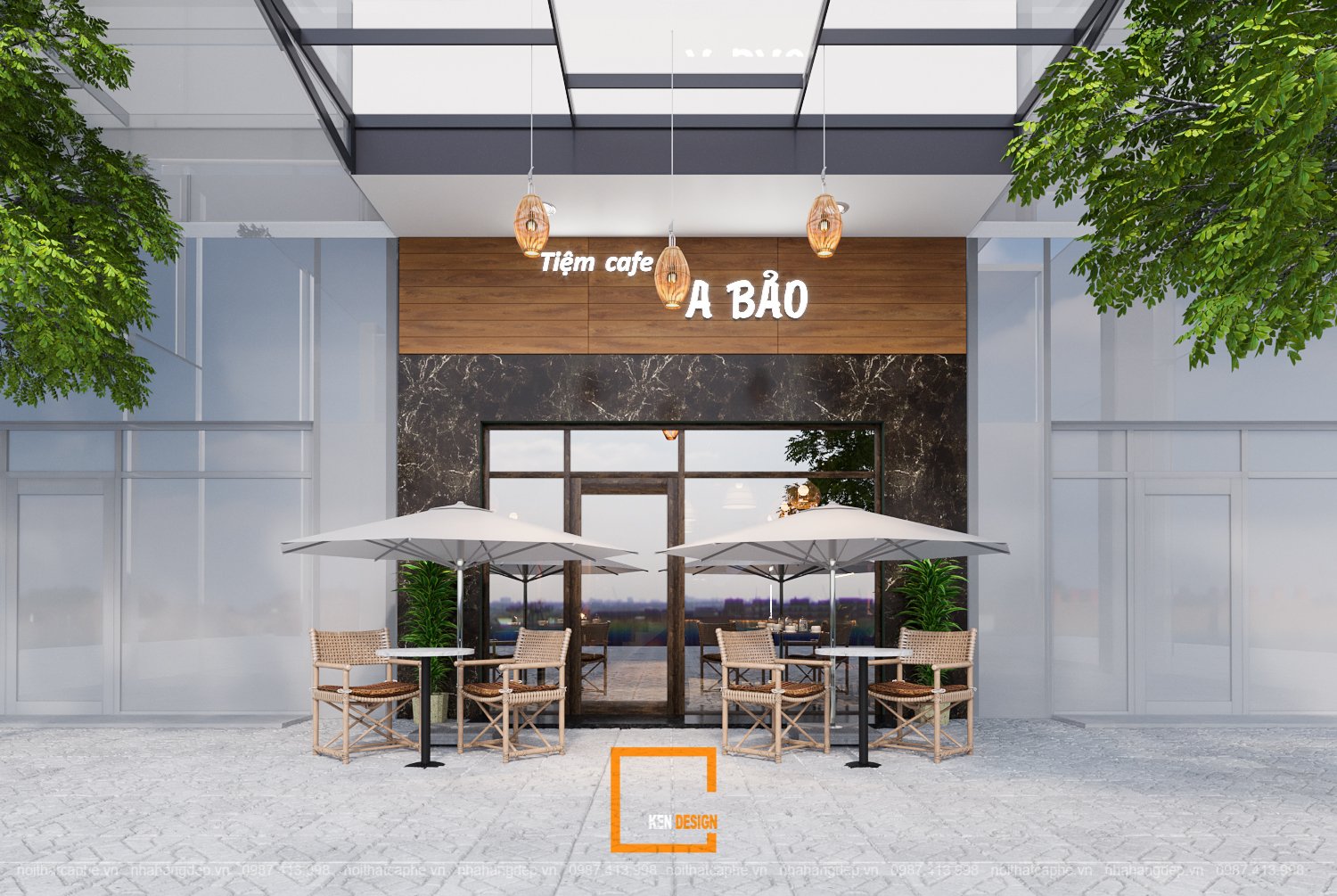 Quán Café A Bảo（A Bảo咖啡馆）丨KenDesign-6