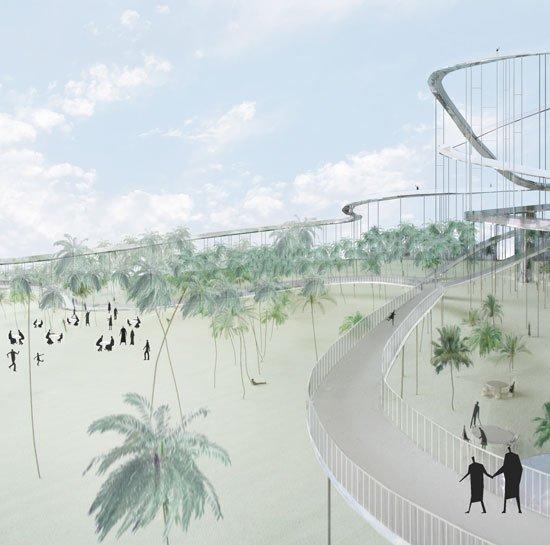 Пальмераль де Эльче 观景平台丨西班牙丨SANAA（日本）-22