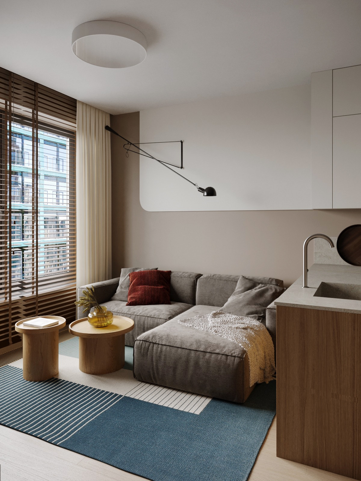 莫斯科一居室公寓的惊艳设计丨俄罗斯莫斯科丨“VM”创意工作室-13