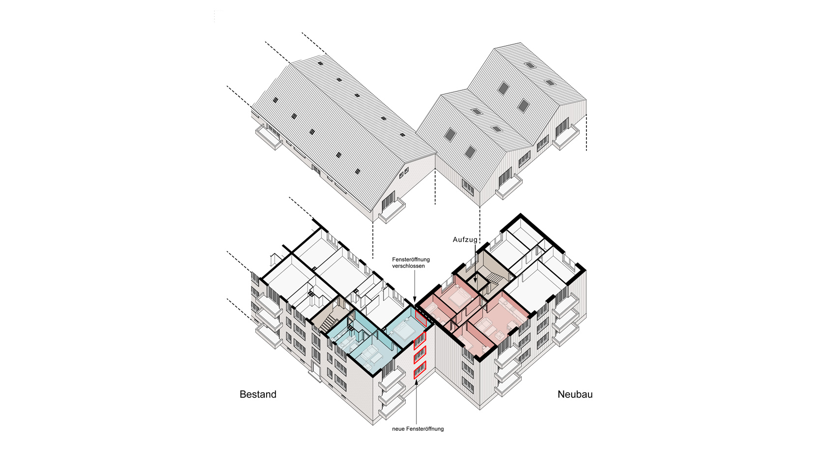 柏林Ziekowstraße 50年代住宅区现代化及发展项目丨德国柏林丨Lorenzen Mayer Architekten-11