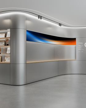 超会办公室 | 极简秩序，多元化科技办公空间