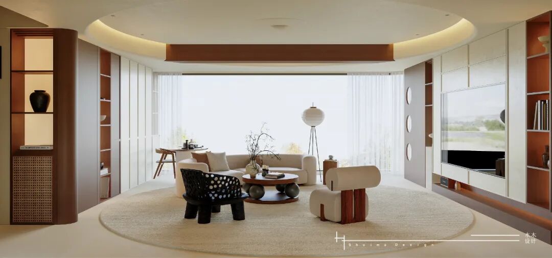 新作 · 新湖秋月143平 · 中古雅居丨水木设计-22