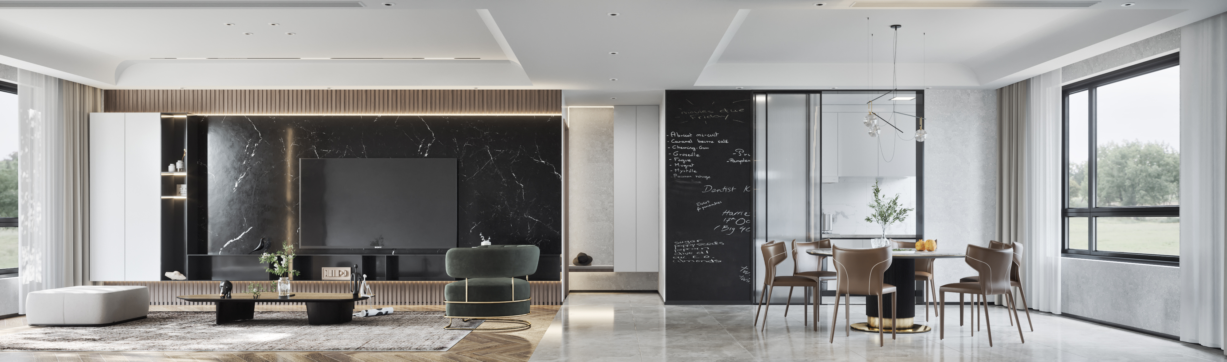 现代建发芳华里室内设计-3