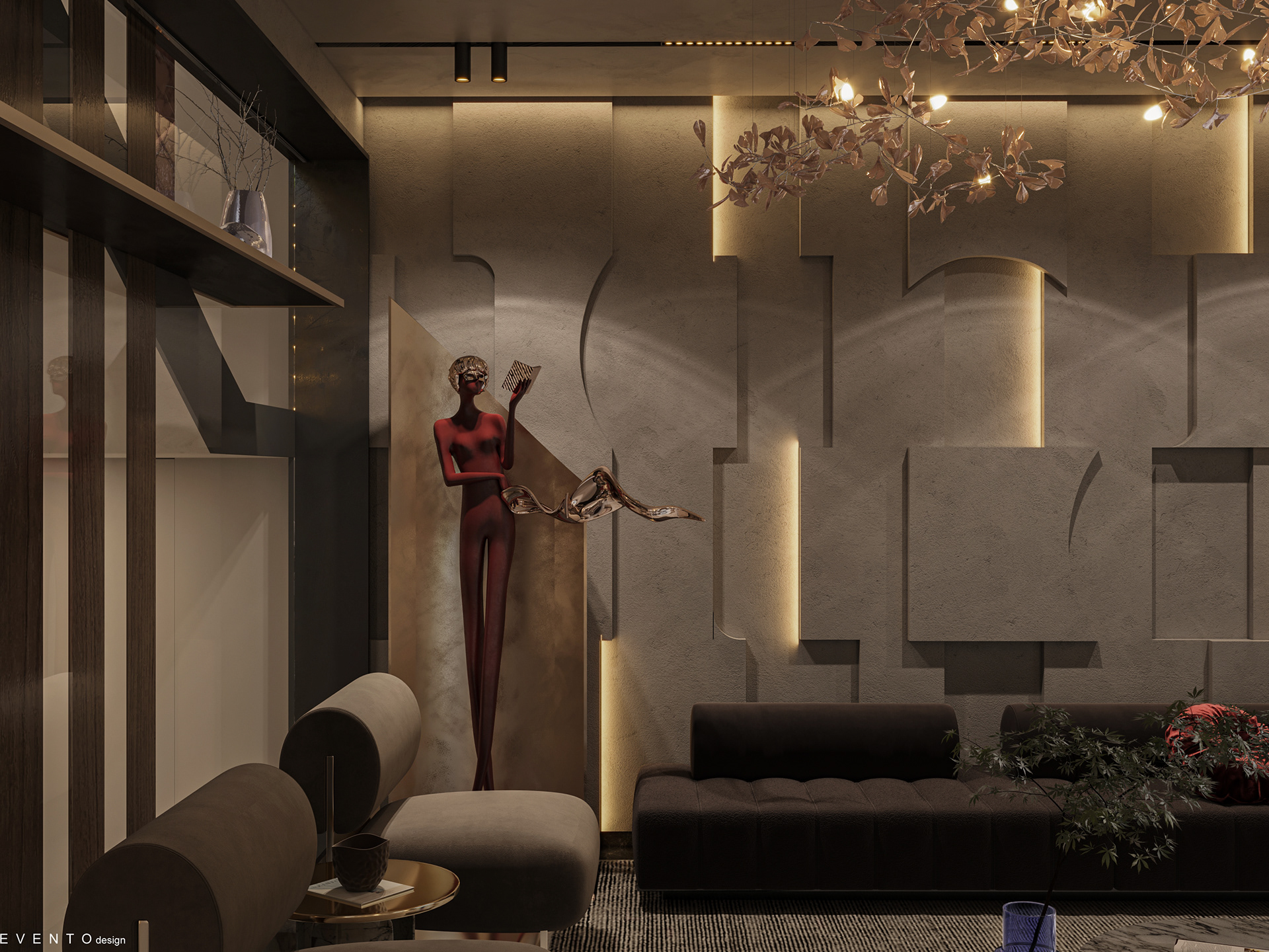 Villa reception (Cairo festival city )-20