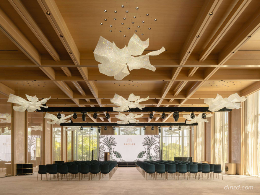 新加坡圣淘沙莱佛士酒店丨Yabu Pushelberg-45