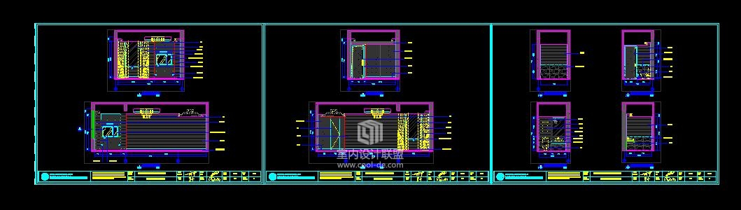 江西婺源假日酒店施工图-16