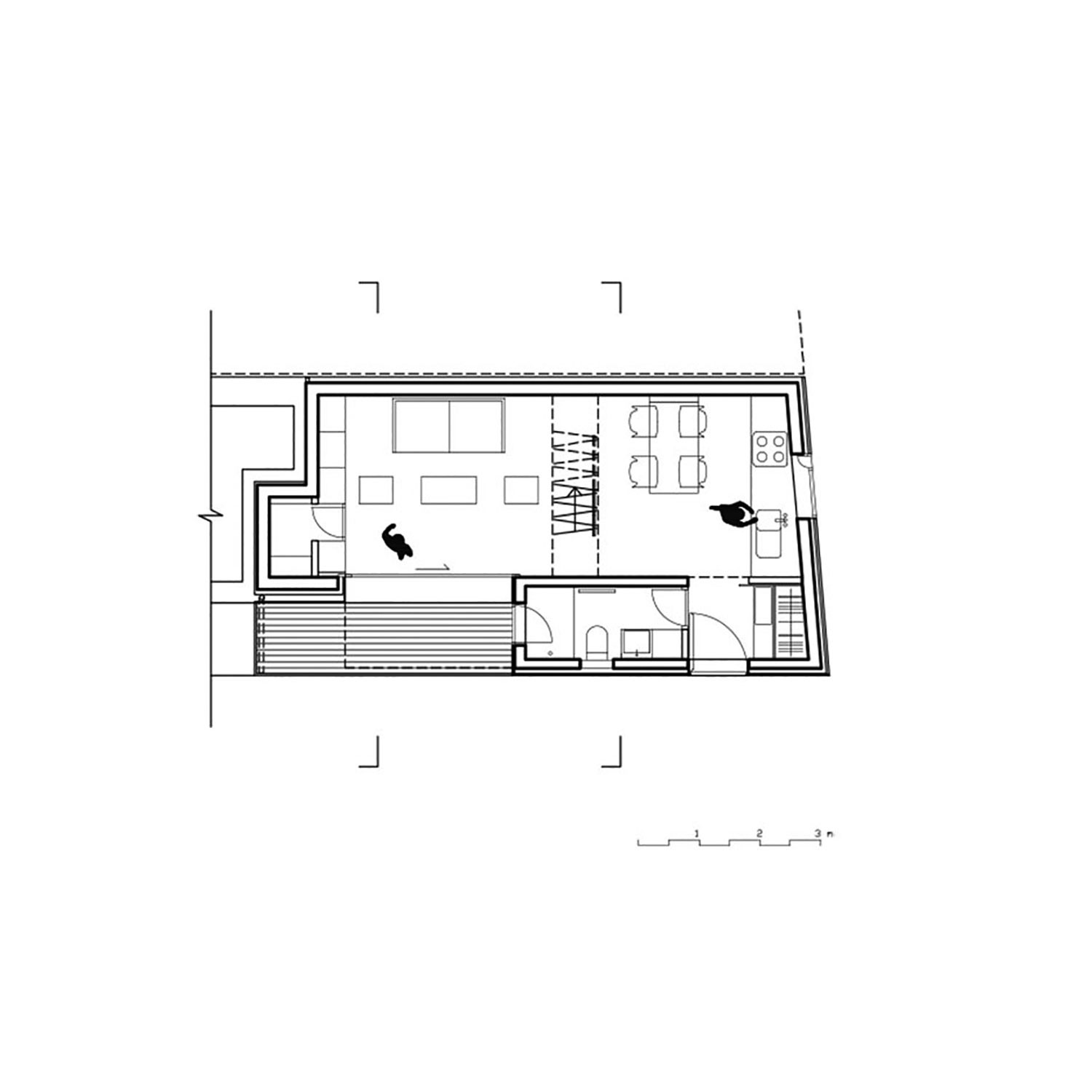 超小型房屋

注：XXS一般表示超小号，结合house推测这里是指超小型的房屋，不过XXS house并非常见固定表达，若有特定语境含义，可能需调整翻译 丨斯洛文尼亚丨dekleva gregorič architects-23