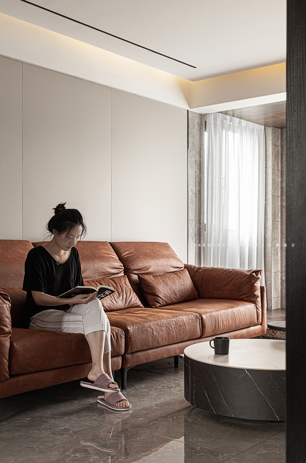 焦糖丨中国南京丨大漠·室内设计-14