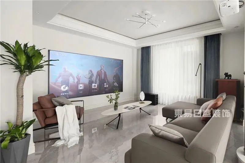 350㎡简美风装修实景，住进画一样的大宅-42