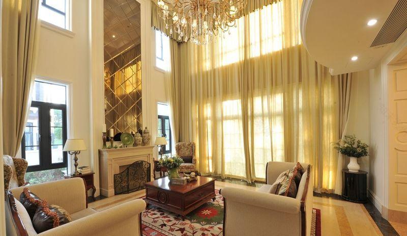 深圳塞纳湾高端别墅软装设计效果图-美式新古典别墅软装效果图-26