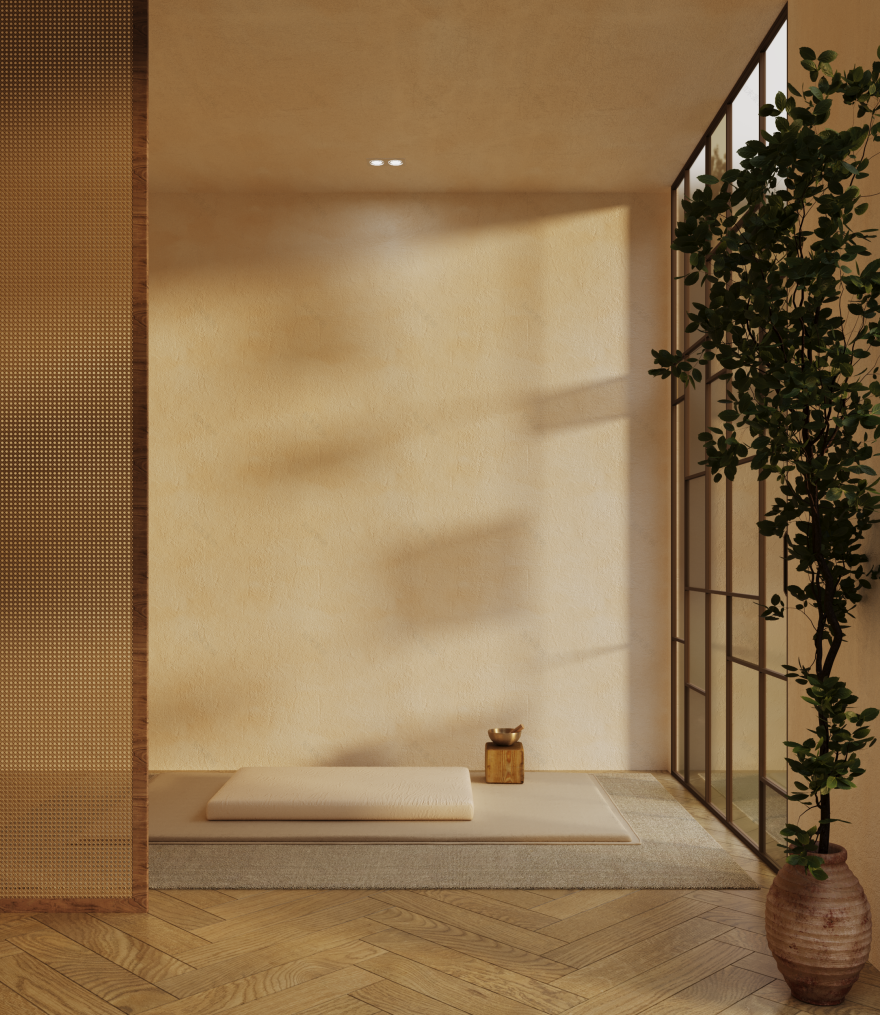 瑜伽与放松区丨ME3DS-8