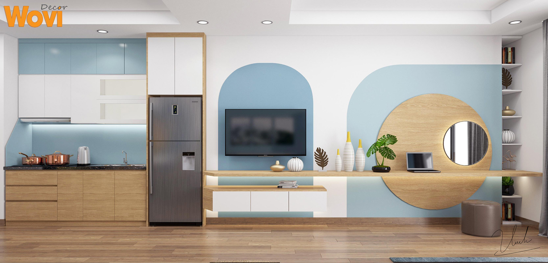 Interior - Studio Apartment - Quy Nhơn City-1