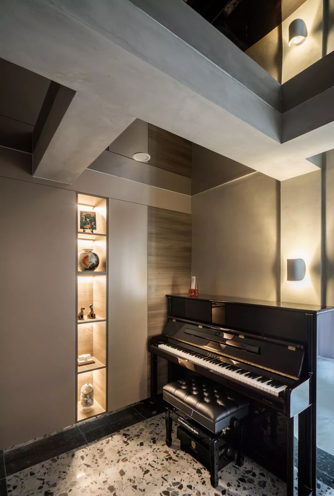 上海 140㎡弧形元素糖果配色家,乐活设计之典范-55