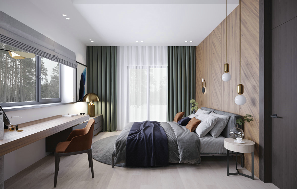 现代简约风,质感和舒适并存的生活空间!-20