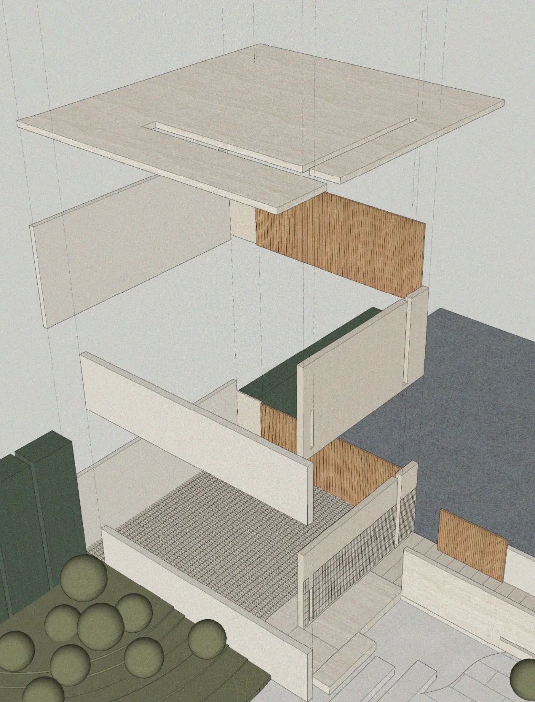 无限STUDIO｜2000㎡ 别墅自建/宁静与热闹共存-44