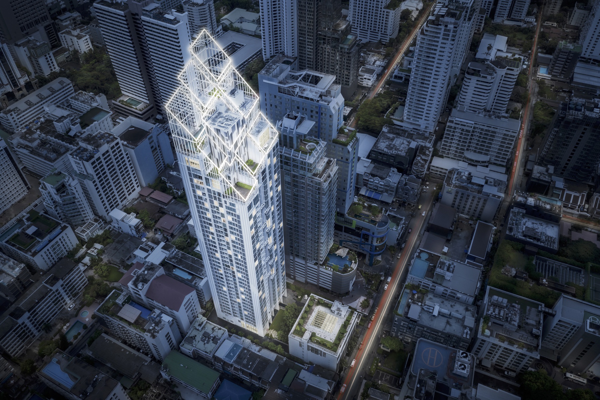 Hyde Sukhumvit 11 大楼丨泰国曼谷丨Architects 49-24