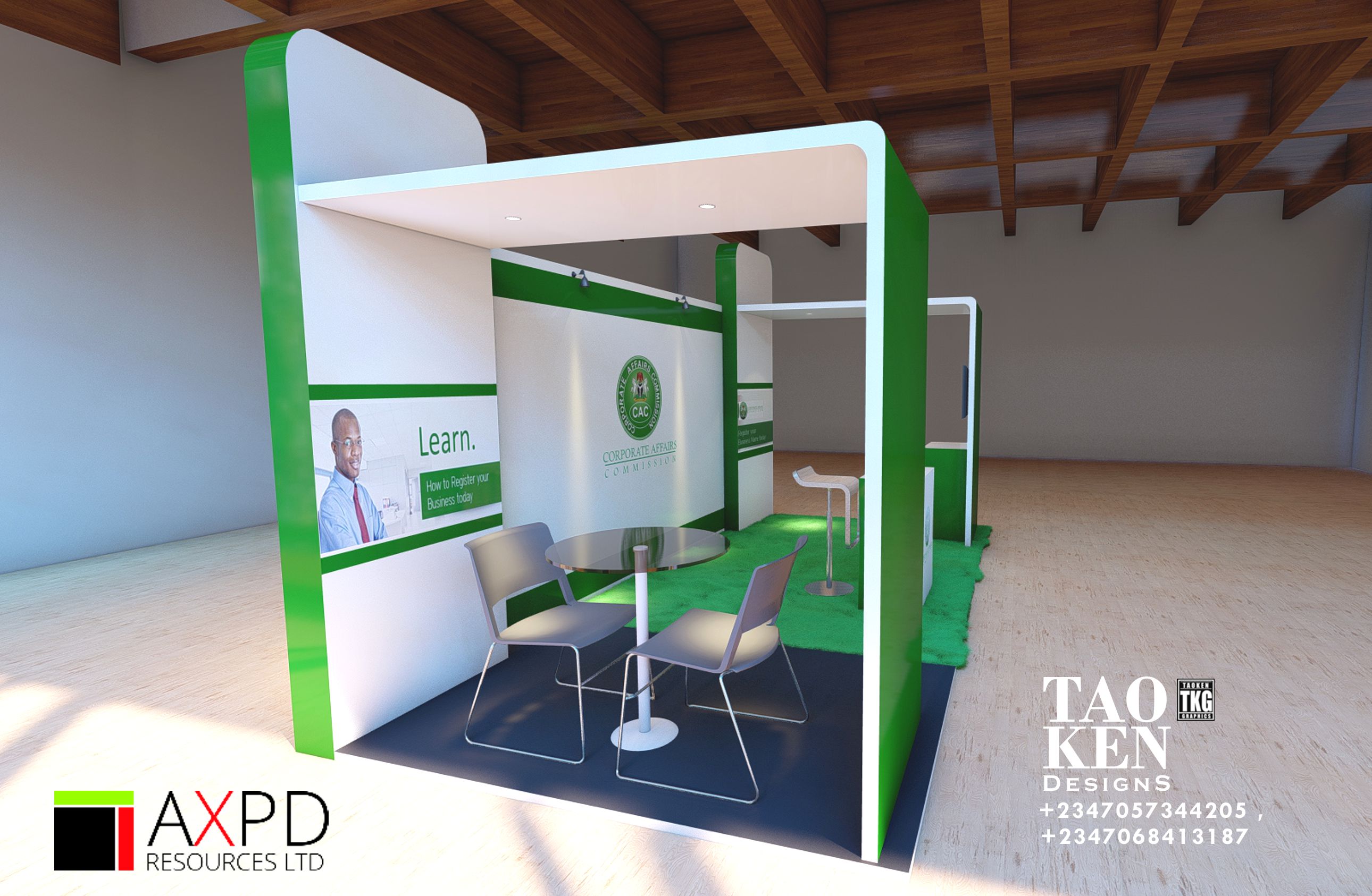 CAC exhibition stand design Abuja Nigeria-1