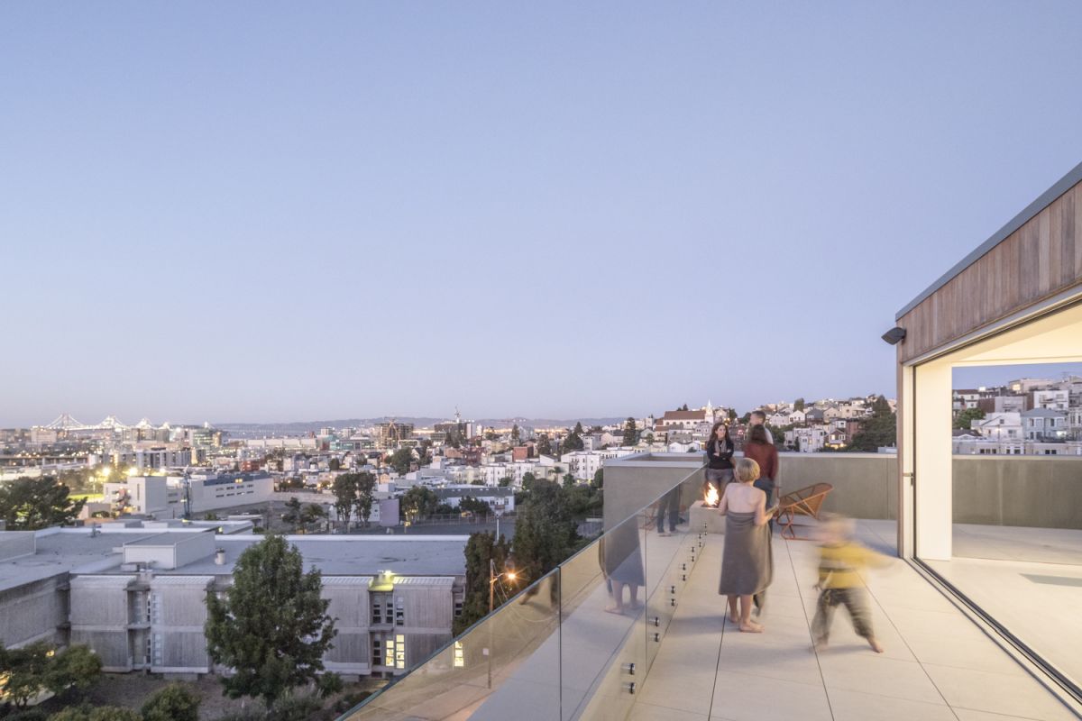 旧金山模糊室内外空间界限的公寓丨美国丨Sidell Pakravan Architects-16