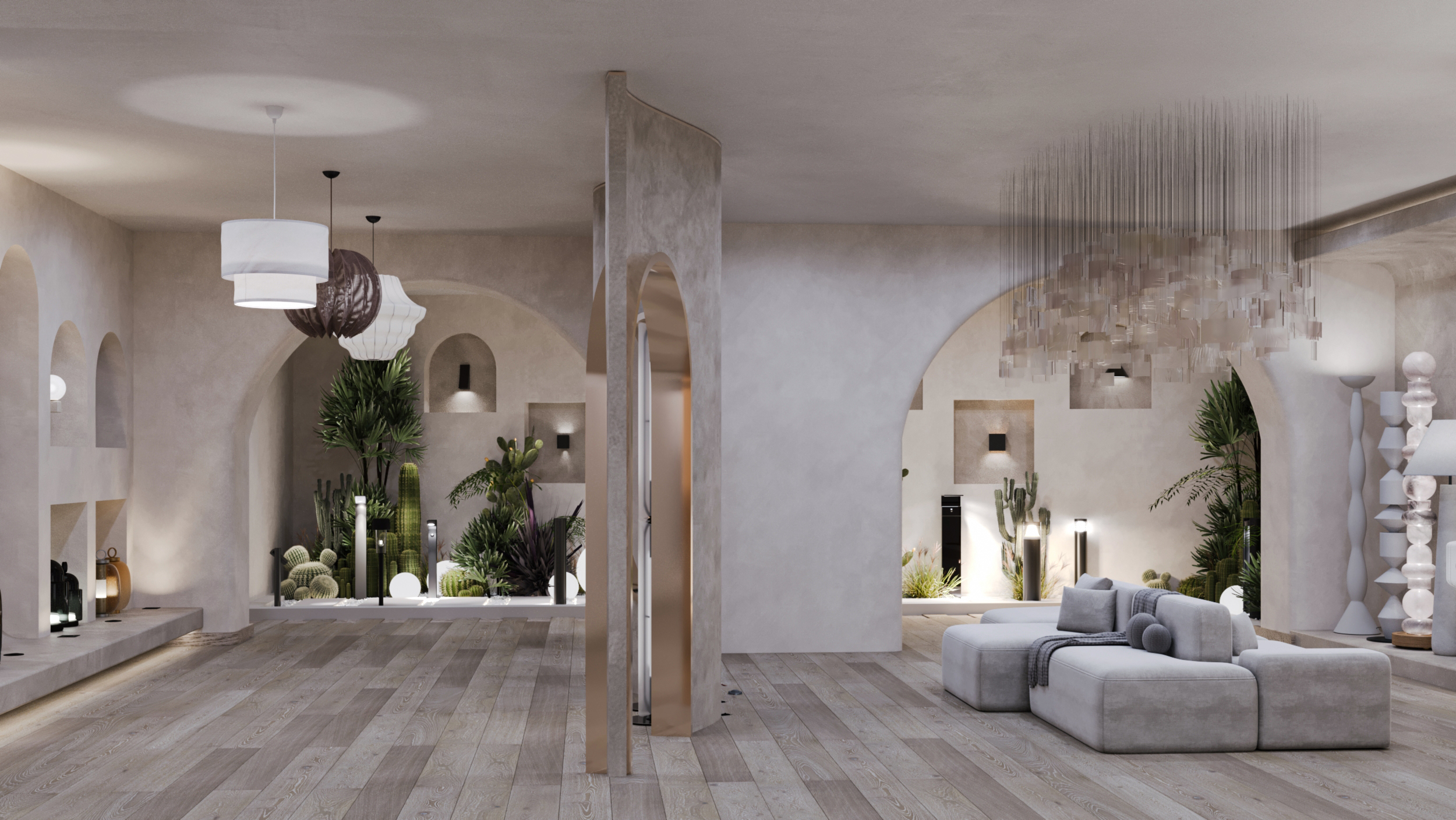 Lighting showroom（地下室）-6