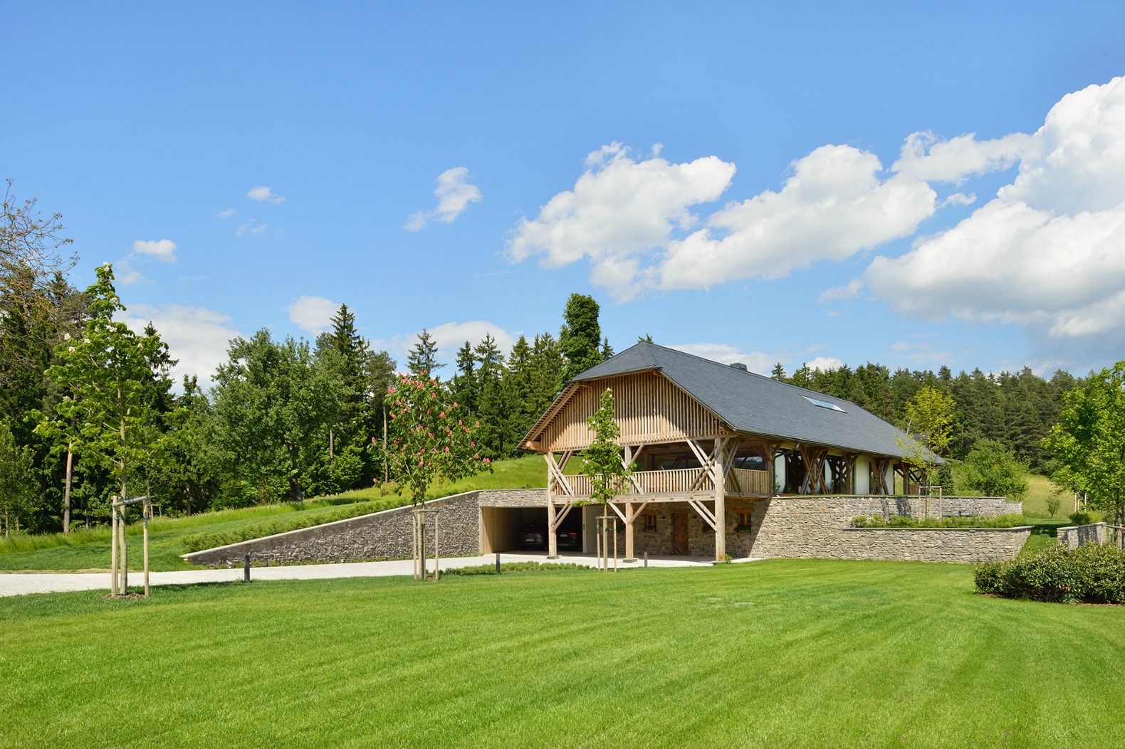 Old Barn Converted into a Contemporary House by Styria Arhitektura-5