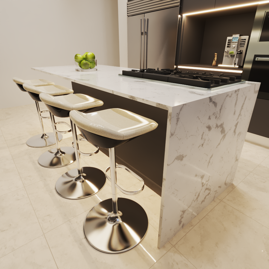 Renderizado 3D Cocina-5