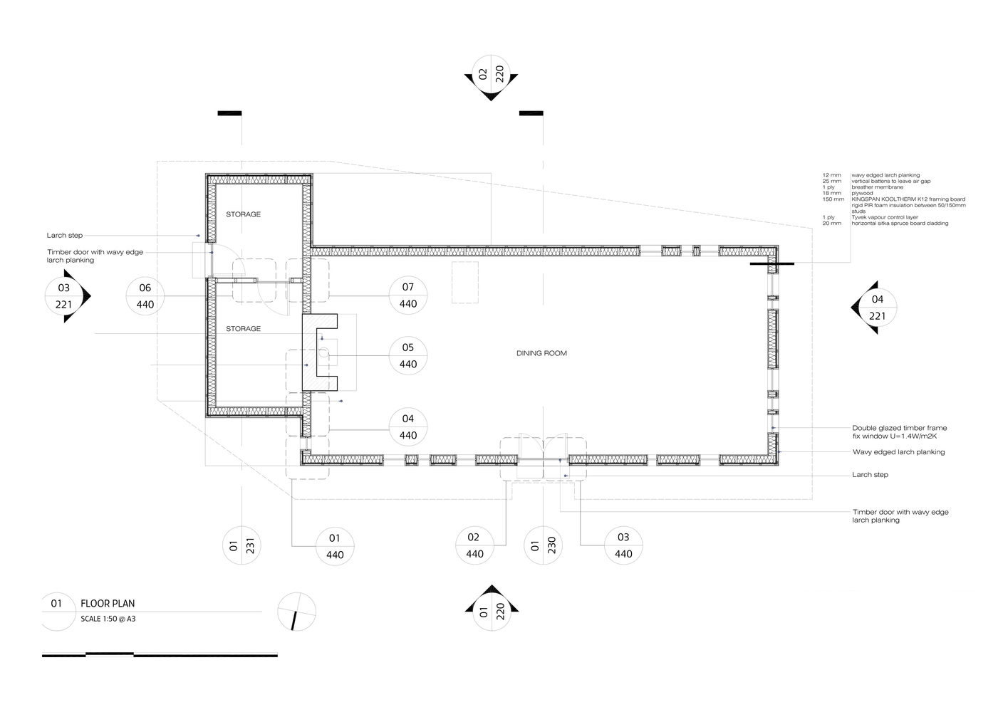 苏格兰高地上的木质避世小屋-25