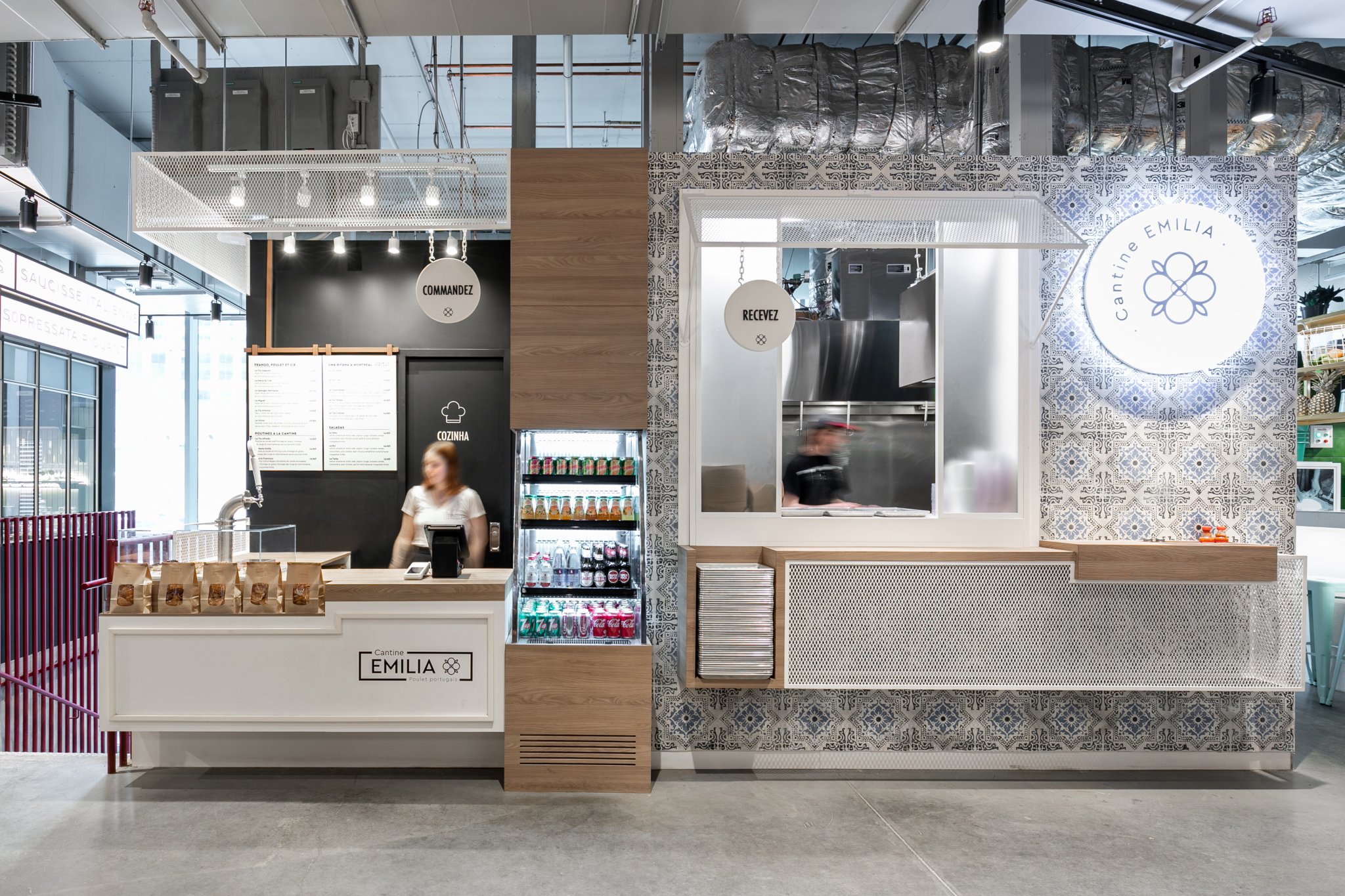 Cantine Emilia 旋转餐厅设计丨加拿大蒙特利尔丨Espace 313-9