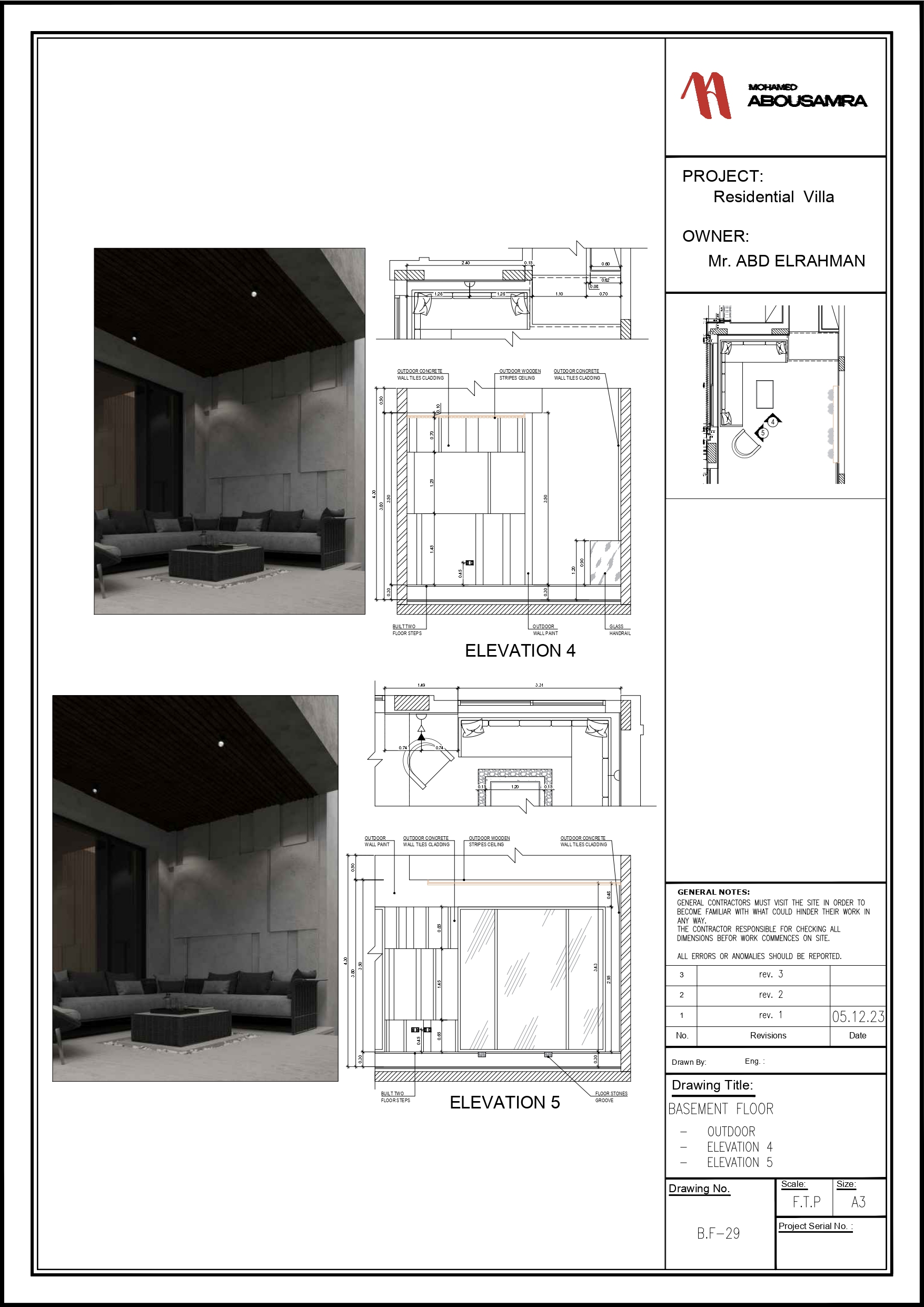 Private Villa in KSA, Basement Floor-30