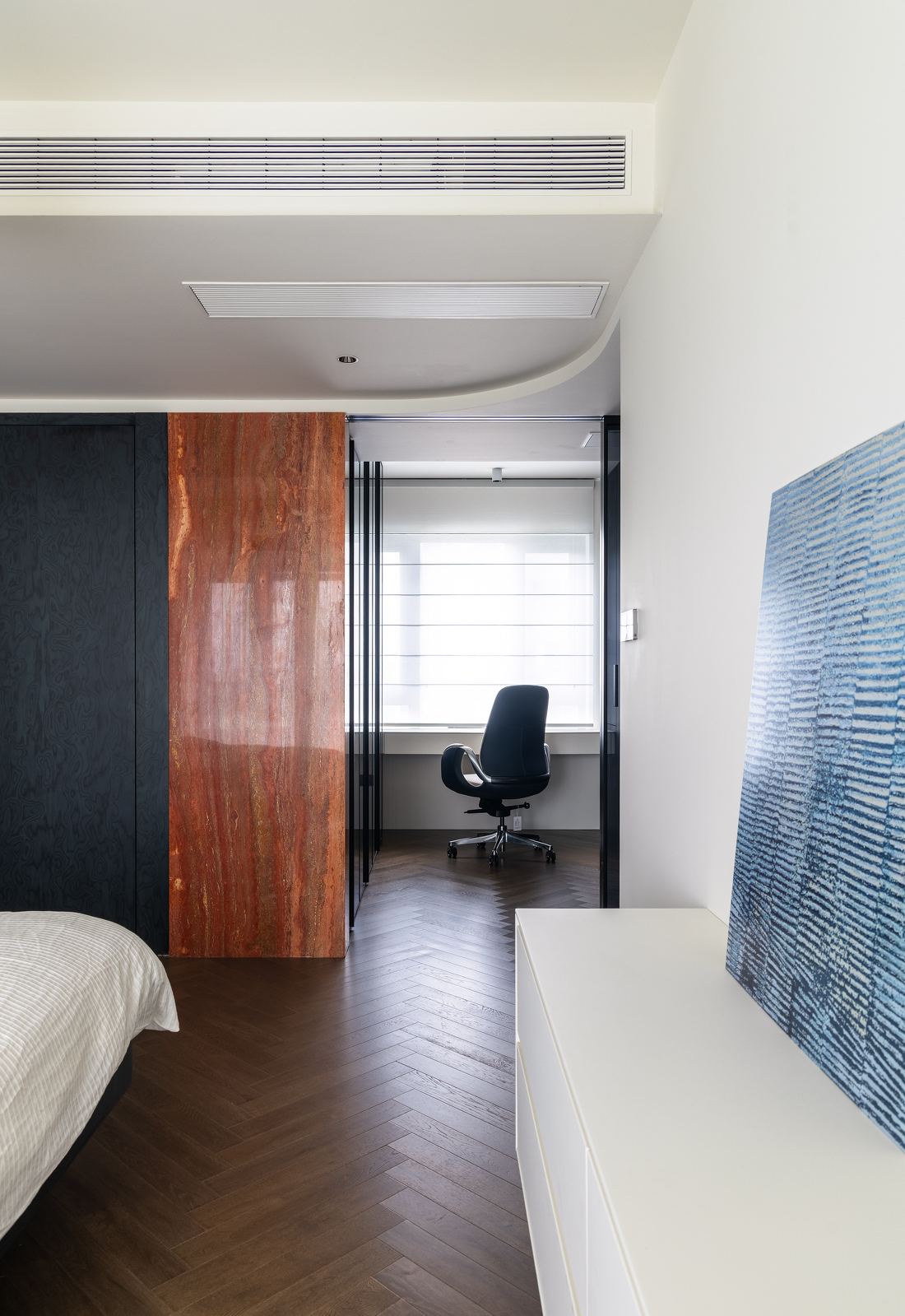 142平精装修改造蓝调新家丨中国北京丨研己设计-29