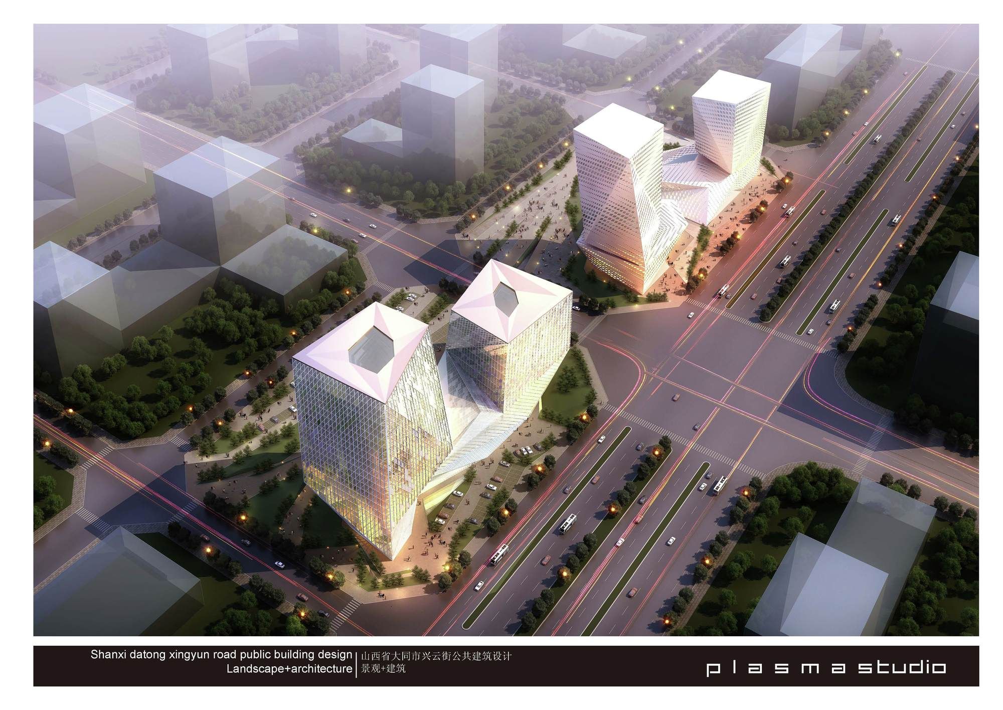 大同双塔（DATONG TWIN TOWERS）丨中国大同丨PLASMA STUDIO-17