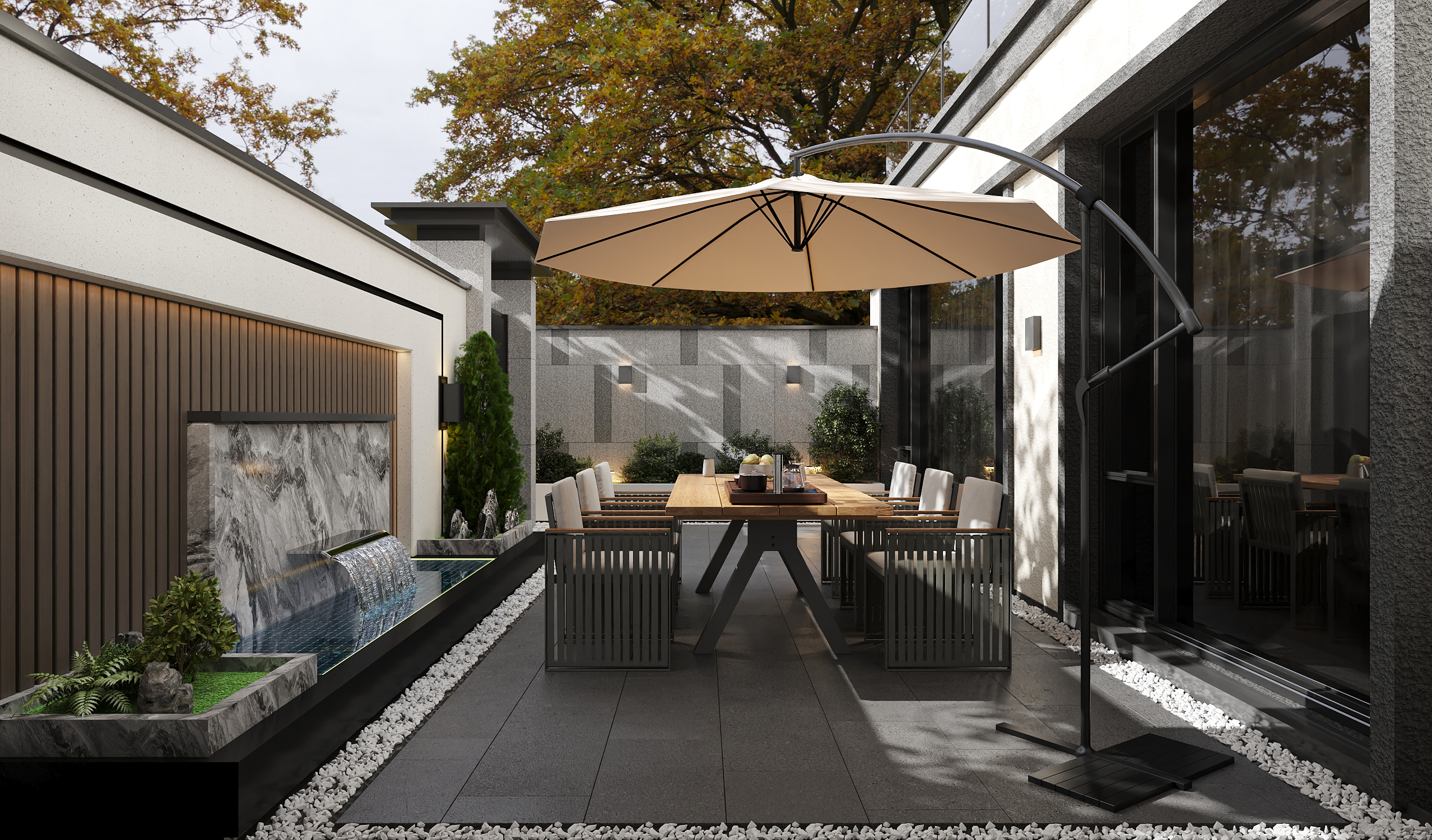 沈阳  润悦湾468㎡ 意式轻奢效果表现  节选一-2