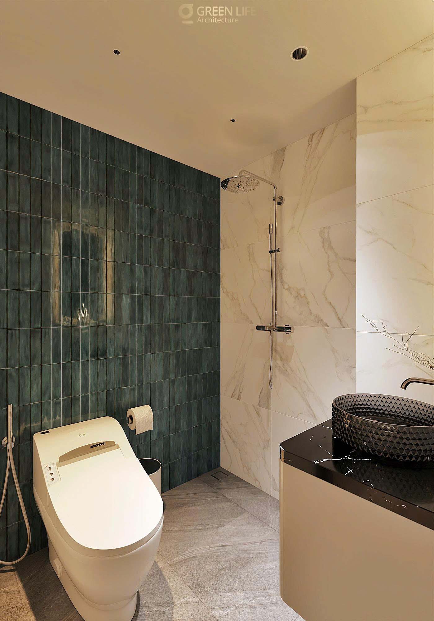 Neoclassical Townhouse Design | Green Life Architecture-24