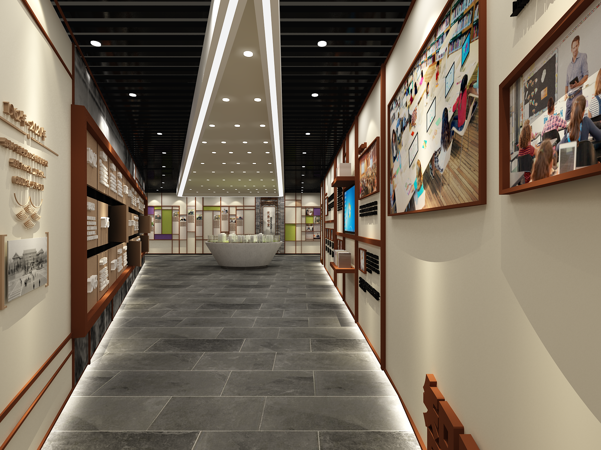 某校校史馆设计-14