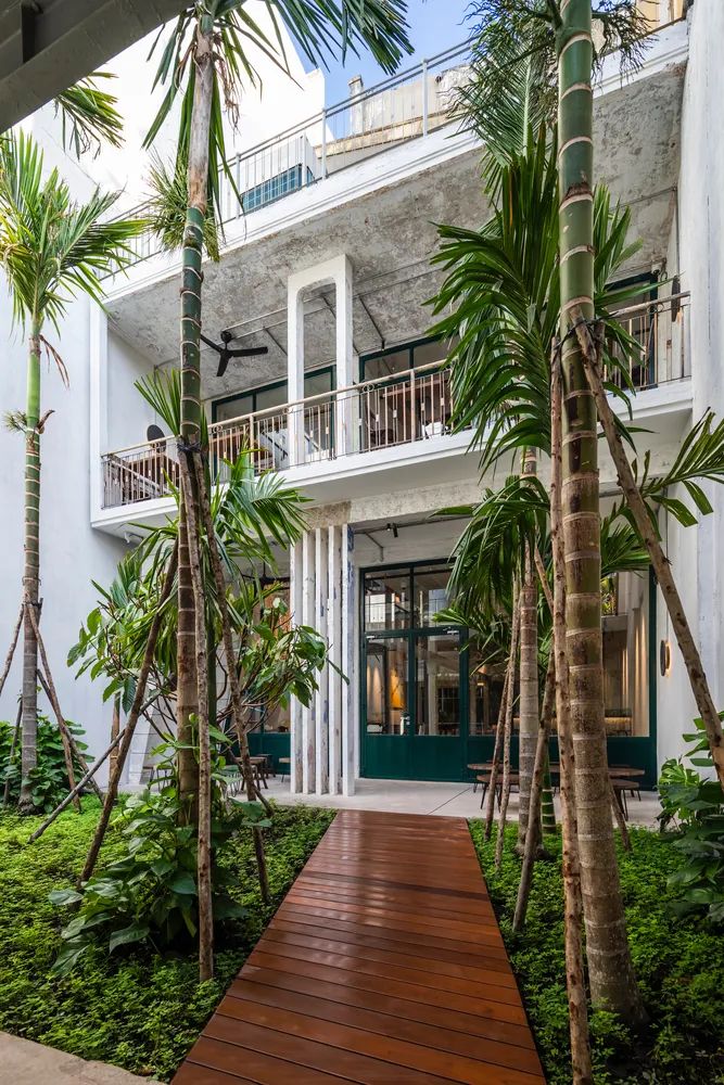 越南西贡可持续建筑咖啡店丨T3 Architects-28