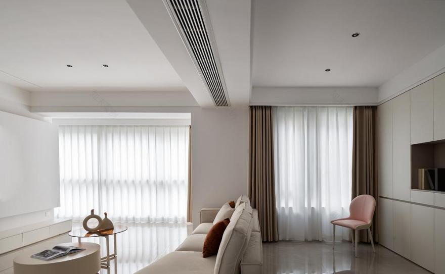 极致清新白+温馨奶咖色丨俏业家装饰-30