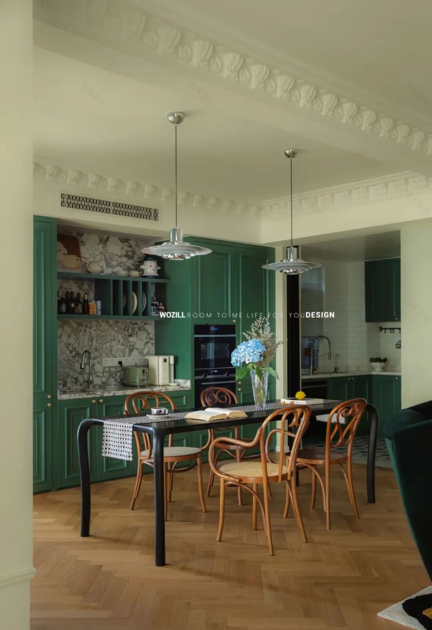 蝴蝶庄园 · 绿色中古风情的私宅设计丨中国长沙丨无见设计-13