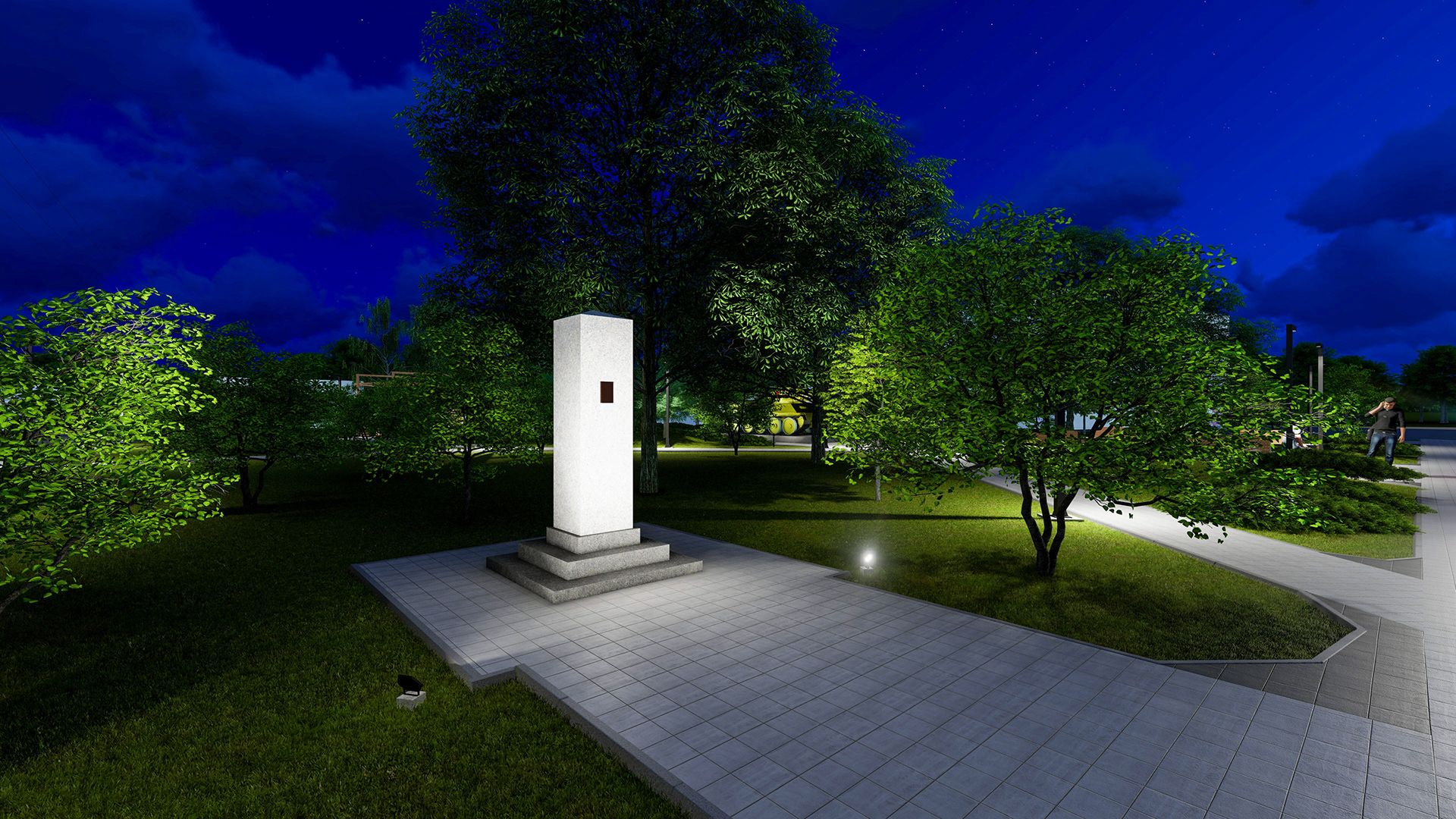 花园·广场(注:Сквер常见释义为广场、小公园、街心花园 ,结合语境Garden ,这里取广场较合适,但可能因具体场景不同而有所差异) 丨俄罗斯-2