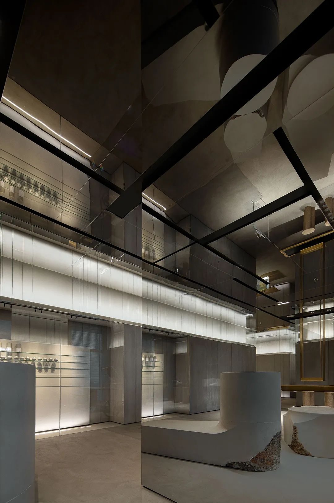 DOMANI 东仓 | 深圳科技美容概念旗舰店，亮如白昼的夜及温和的肢解-47